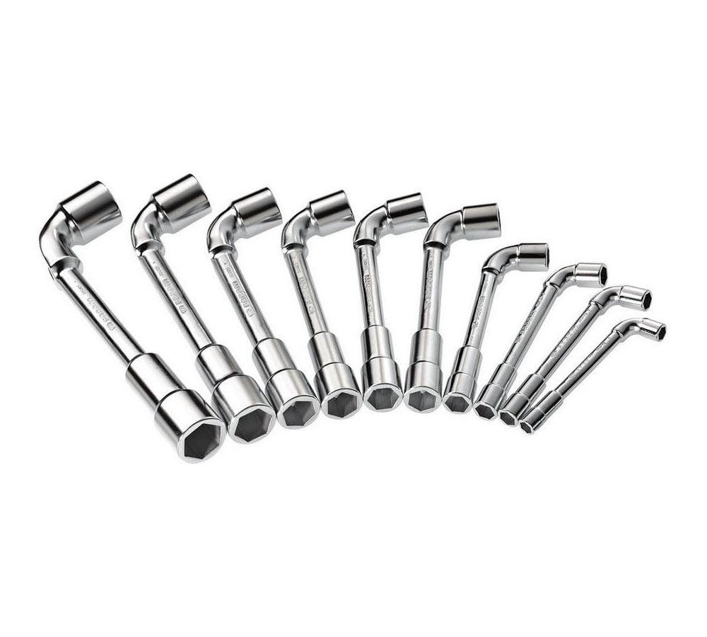 Clé à pipe débouchée forgée 12 pans x 6 pans 10mm Facom | 76.10